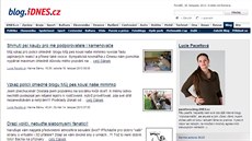 Blogerka Lucie Paceltová