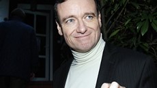 David Rath po propu�t�ní z vazby. (11. listopad 2013)