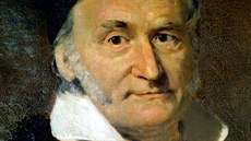 Co vy na to, pane Gauss? Slavný německý matematik na portrétu od Gottlieba...