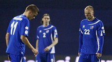JE TO ZLÉ. Fotbalisté Islandu práv dostali od Chorvatska gól a mistrovství...
