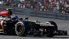 DETAIL. Romain Grosjean ve Velké cen USA. 