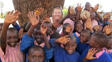Ellen Mlátilíková je jednou z členek Lions clubu, který finančně pomáhá v Keni.