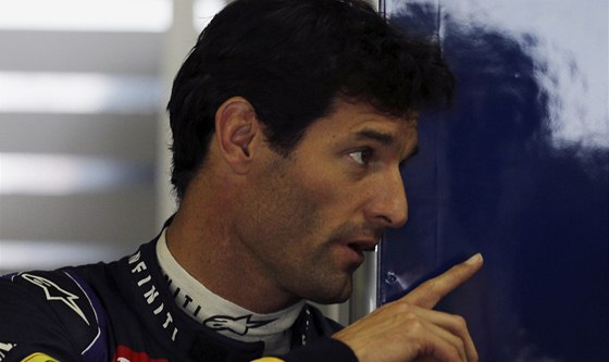 PÍTÍ ROK M U NEUVIDÍTE. Mark Webber naposledy v boxech Red Bullu. Po Velké