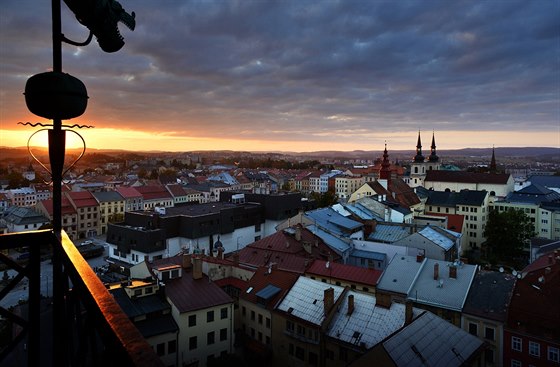 Fotografie Vladimíra Kunce pouité v nové knize o Jihlav.