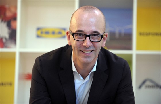 Generální ředitel Ikea France Stefan Vanoverbeke.