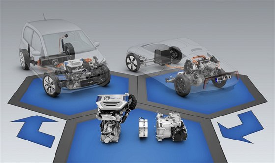 Volkswagen twin up! je plug-in hybrid se spotebou 1,1 litru na 100 kilometr