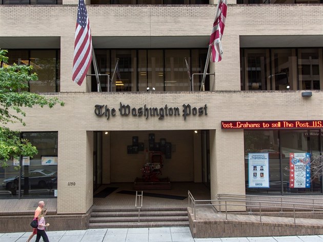 Hlavní Pulitzerovu cenu má The Washington Post. List odkryl selhání v Kongresu