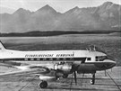 Iljuin Il-12 na popradském letiti