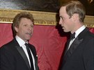 Jon Bon Jovi se pátelí s princem Charlesem a te i s princem Williamem.
