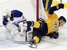 ILJA MUROMEC. Ruský branká Ilja Bryzgalov se vrátil do NHL v dresu Edmontonu