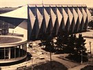 Zimní stadion na tefánikov námstí v Plzni asi v roce 1975.