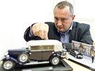 Radek Bukovský, spolumajitel firmy Abrex vyrábjící modely aut.