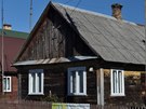 Typické domy ve vsi Biaowiea