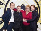 Porota StarDance VI: Zdenk Chlopík, Radek Bala, Tatiana Drexler a Jan Révai...