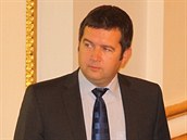 Jan Hamáček v úvodu schůze, na které poslanci volí nové vedení Sněmovny.