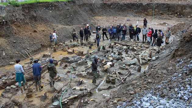 Pi záchranném výzkumu v Suché Rudné objevili archeologové unikátní stedovké...