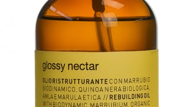 Smsice esencilnch olej v olejku Glossy Nectar zajist vlasm intenzivn hydrataci, vivu i lesk. Navc krsn von. Rolland, 160 ml za 865 K.