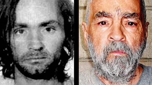 Charles Manson na snmcch z roku 1969 a 2009