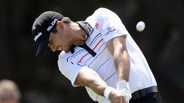 Australsk golfista Jason Day smuje k vtzstv na Svtovm pohru v Melbourne.