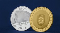 Líc a rub výro�ní spar�anské medaile.