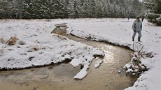 Potok Huina najdou turisté zhruba 4,5 kilometru od Stoce na umav