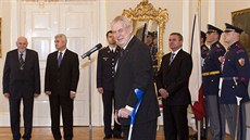 Prezident Milo Zeman jmenoval ústavního soudce Radovana Suchánka (26....