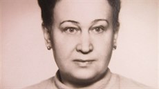 Juliána Lápková v sedmdesátých letech.