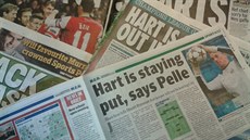 CO PÍOU? Anglické noviny ped zápasem Manchester City - Plze.
