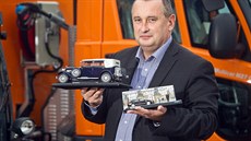 Radek Bukovský, spolumajitel firmy Abrex vyrábějící modely aut.