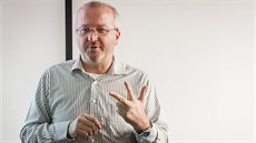 Radim Jan�ura, zakladatel a vlastník Student Agency, p�edstavil projekt pra�ské...
