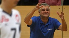 Trenér zlínských volejbalist� Roman Macek