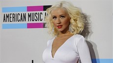 Christina Aguilera na American Music Awards v Los Angeles (24. listopadu 2013)
