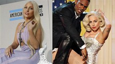 Lady Gaga na American Music Awards v Los Angeles (24. listopadu 2013)