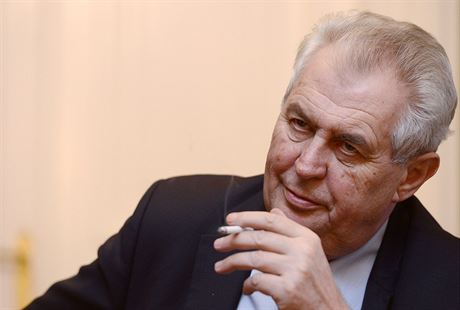 Prezident Milo Zeman (5. prosince 2013)