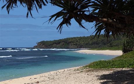 Pohled na ostrov Tanna v souostroví Vanuatu v Oceánii