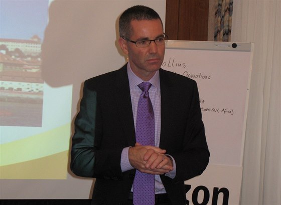 Tim Collins, ředitel firmy Amazon pro evropské operace