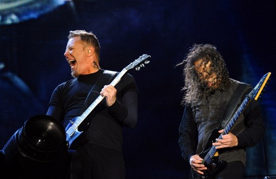 James Hetfield a Kirk Hammett