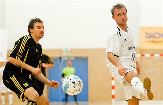 Momentka z futsalového utkání Hradec Králové - Vysoké Mýto