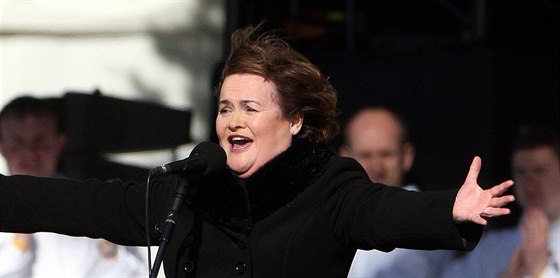 Susan Boyle se splnil sen poté, co zazpívala papei (2010).