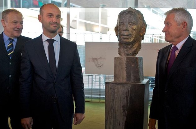 Kritizovaná busta Václava Havla v sídle Rady Evropy