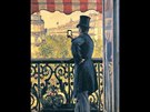 Gustave Caillebotte - Mu  na balkón