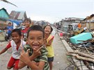 Guiuan byl první zasaeným mstem na filipínské pevnin. Vzpamatovává se jen