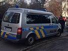 Policie u nálezu mrtvého mue na rohu ulic Ostruinová a Tulipánová na praském...