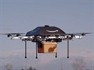 Amazon testuje létající drony. Stroje, které trochu připomínají helikoptéru...