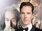 Benedict Cumberbatch na premiée filmu Hobit: makova draí pou v Los Angeles...