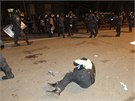 Pi incidentu u prezidentského paláce bylo zranno 15 policist a nejmén ti...