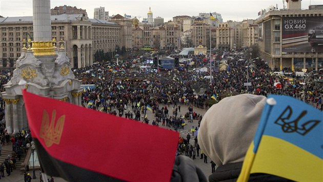 Protesty na kyjevskm nmst Nezvislosti (3. prosince 2013)