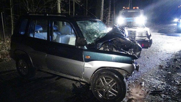 Noční smrtelná dopravní nehoda u Konopiště (5.12.2013)