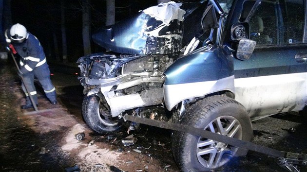 Noční smrtelná dopravní nehoda u Konopiště (5.12.2013)