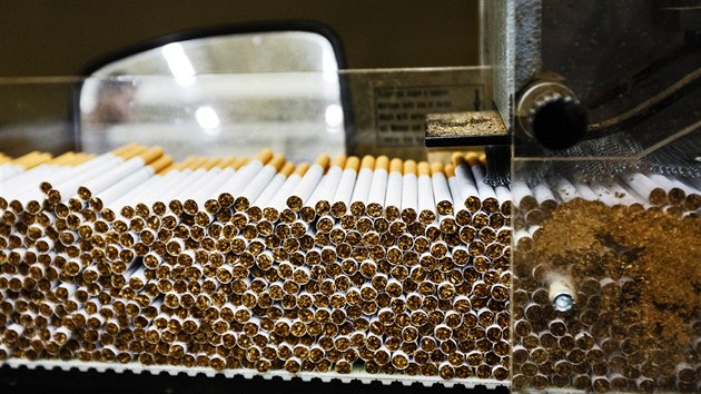 Továrna na cigarety firmy Philip Morris ČR, a.s. v Kutné Hoře.